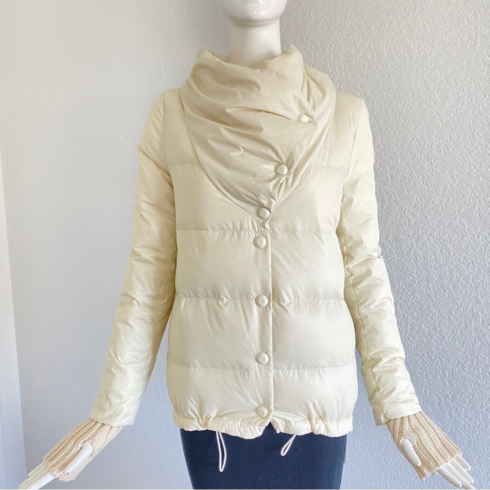 Ivory goose down Jacket